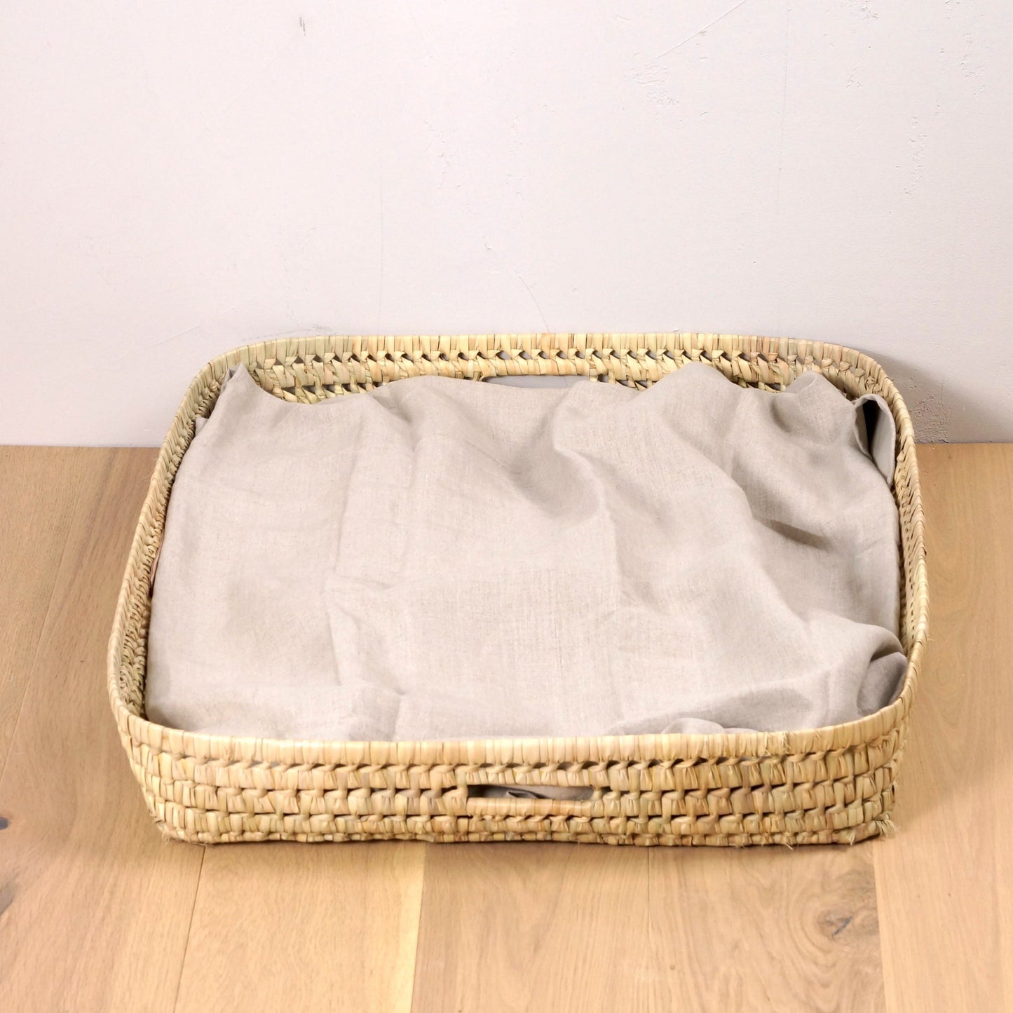 Panier à Langer en Feuilles de Palmier