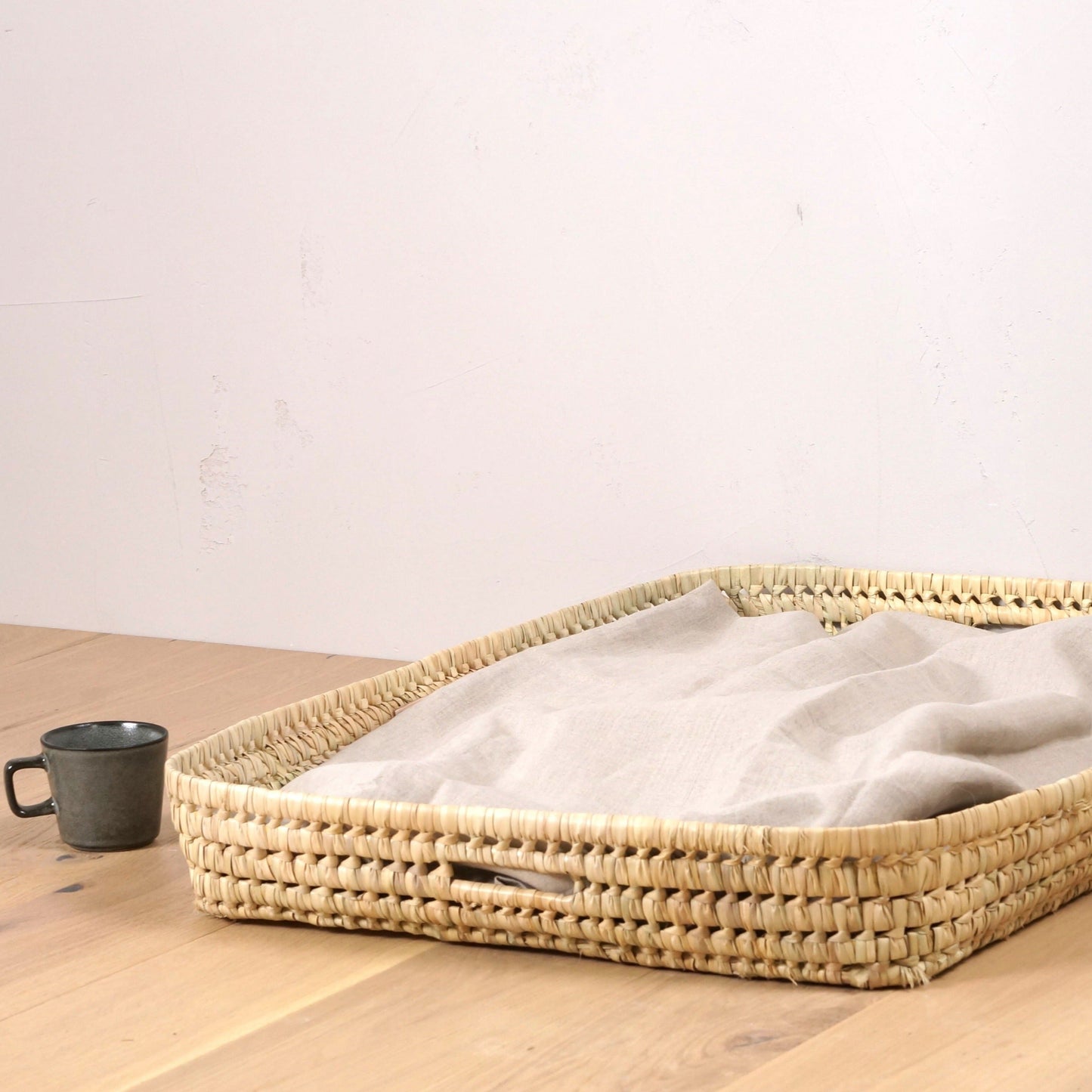 Panier à Langer en Feuilles de Palmier
