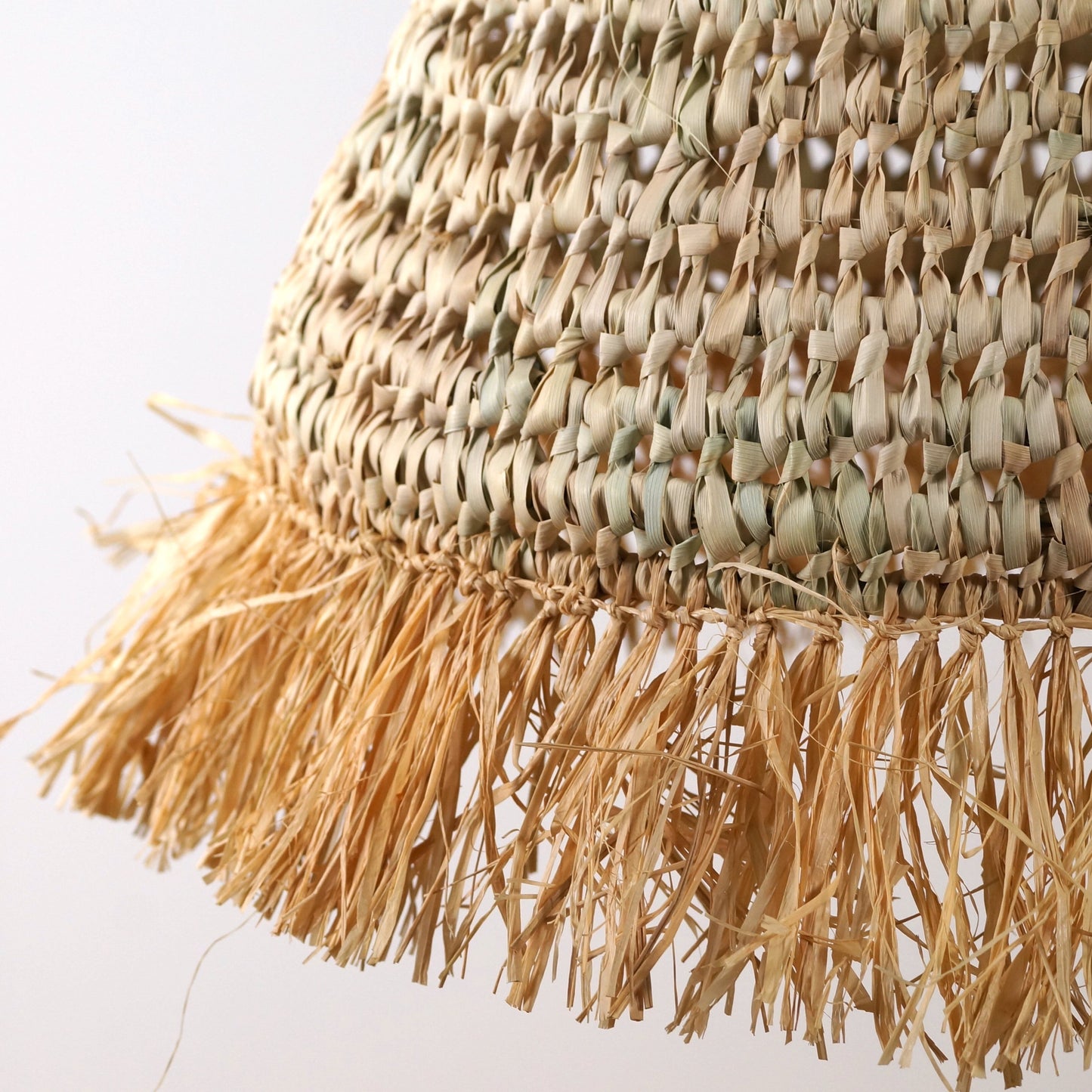 Suspension en Palme et Raphia