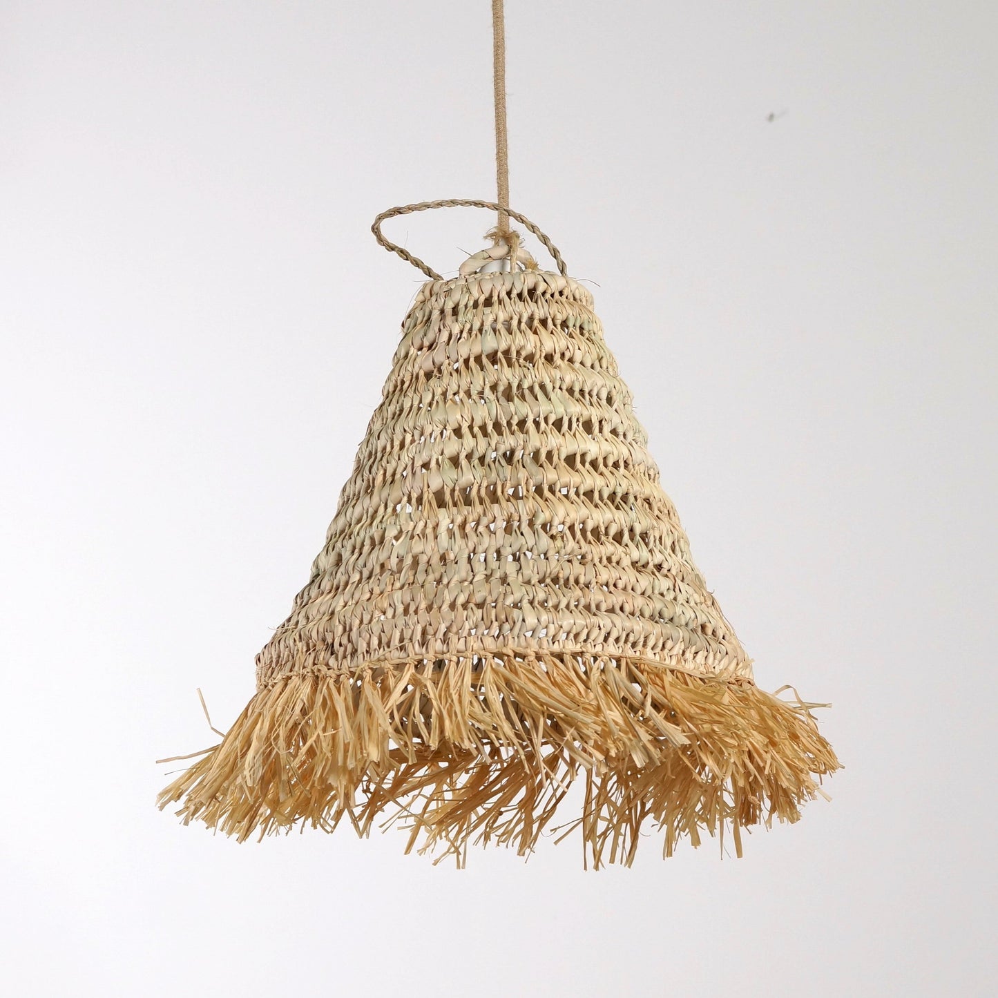 Suspension en Palme et Raphia