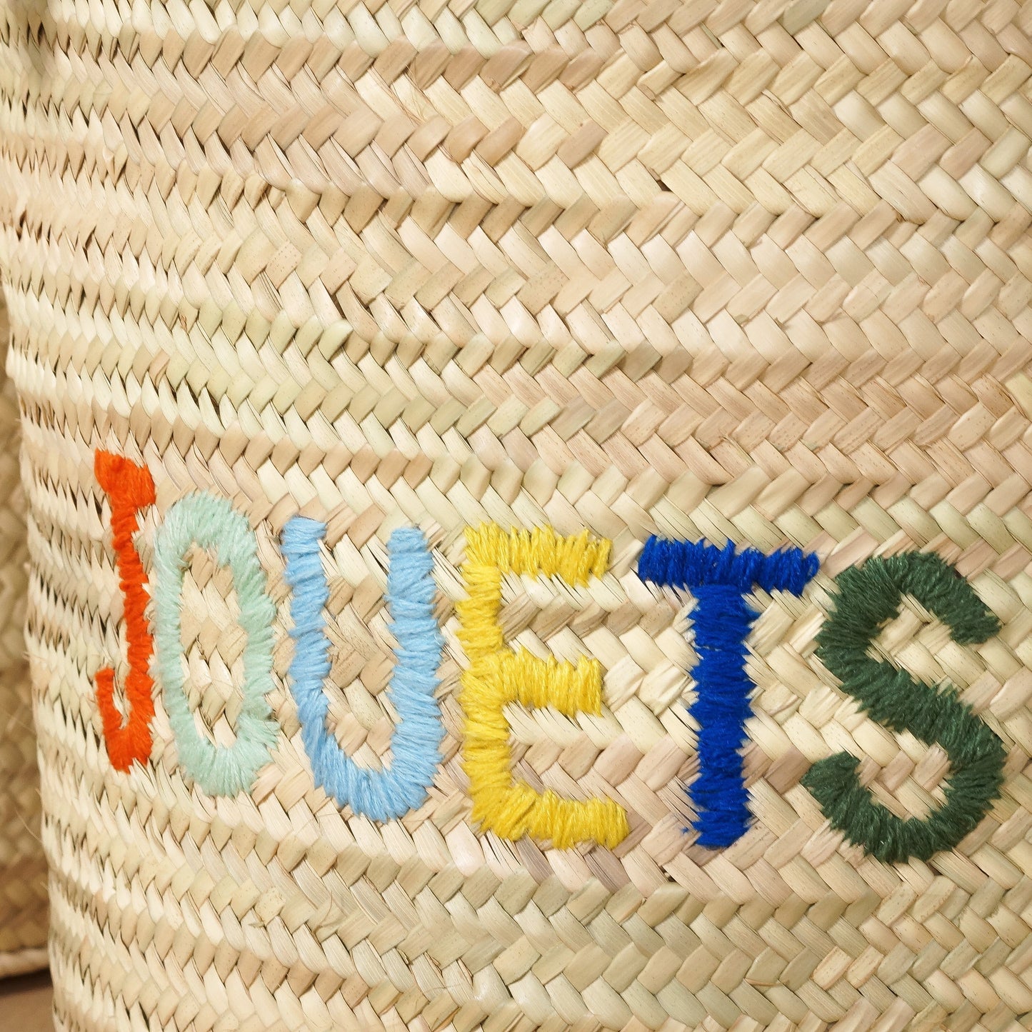 Panier en Feuilles de Palmier - JOUETS