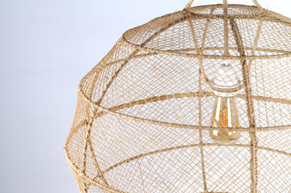 Suspension en Raphia 60cm - Boule
