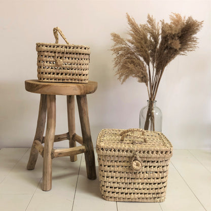 Vanity en Feuilles de Palmier