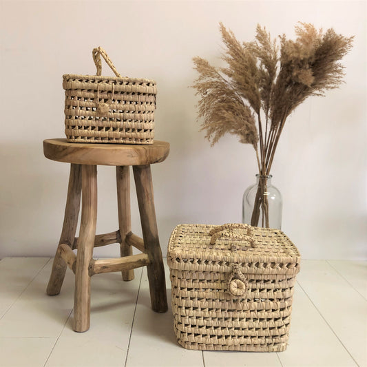 Vanity en Feuilles de Palmier