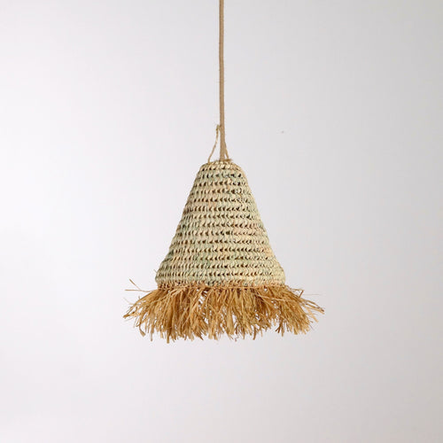 Suspension en Palme et Raphia